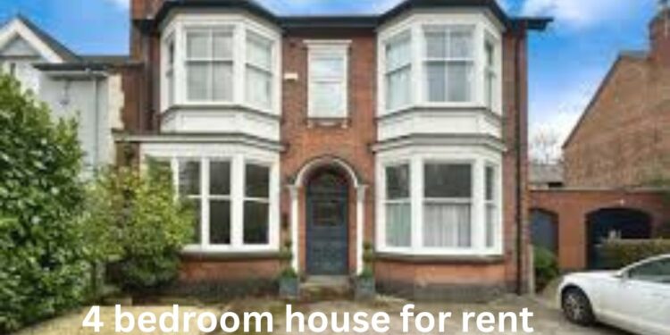 4 bedroom house for rent