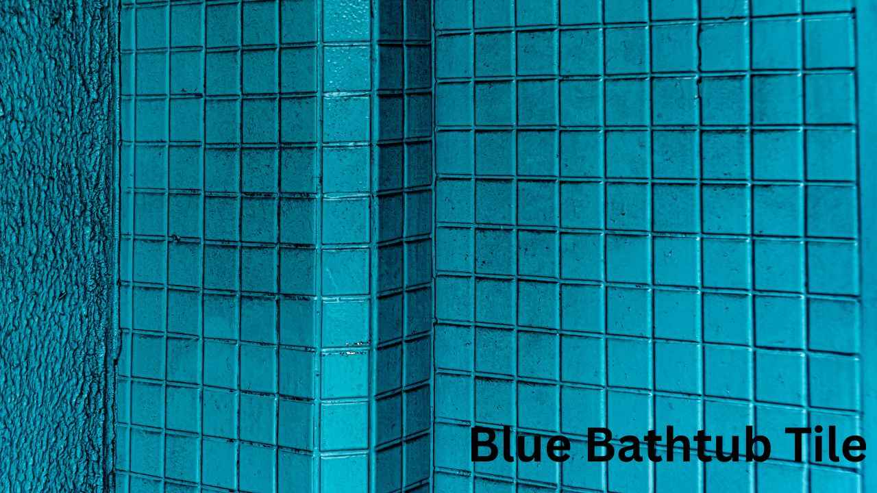 Blue Bathtub Tile