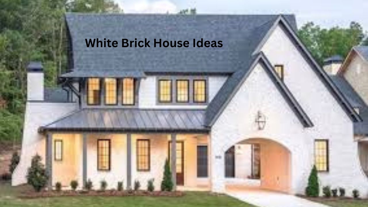 White Brick House Ideas