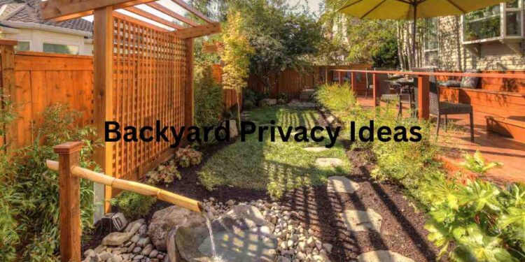 backyard privacy ideas