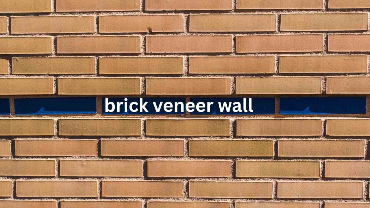 brick veneer wall
