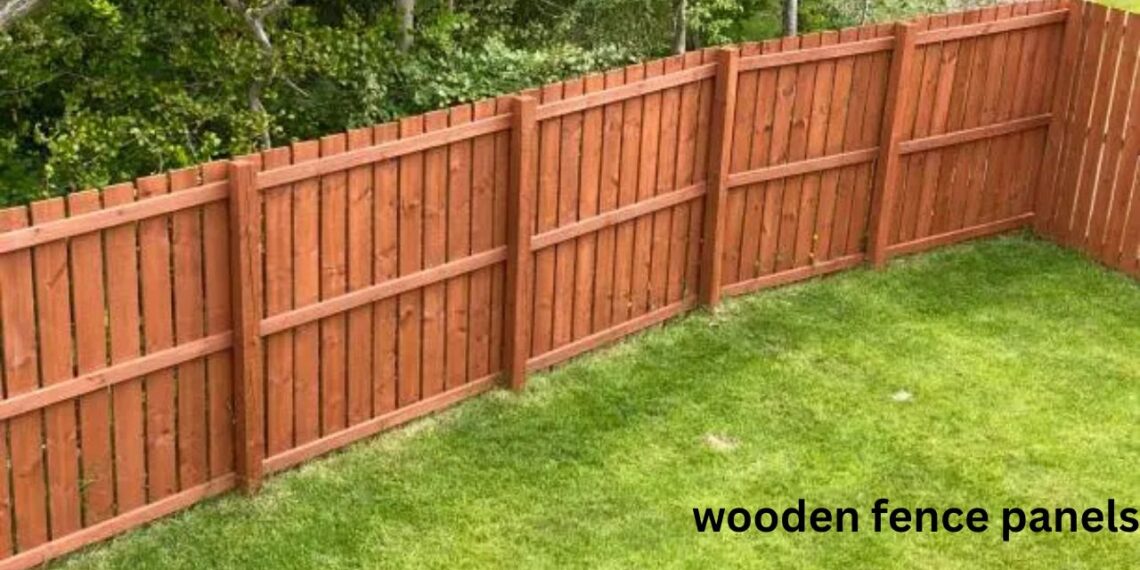 wooden fence panels