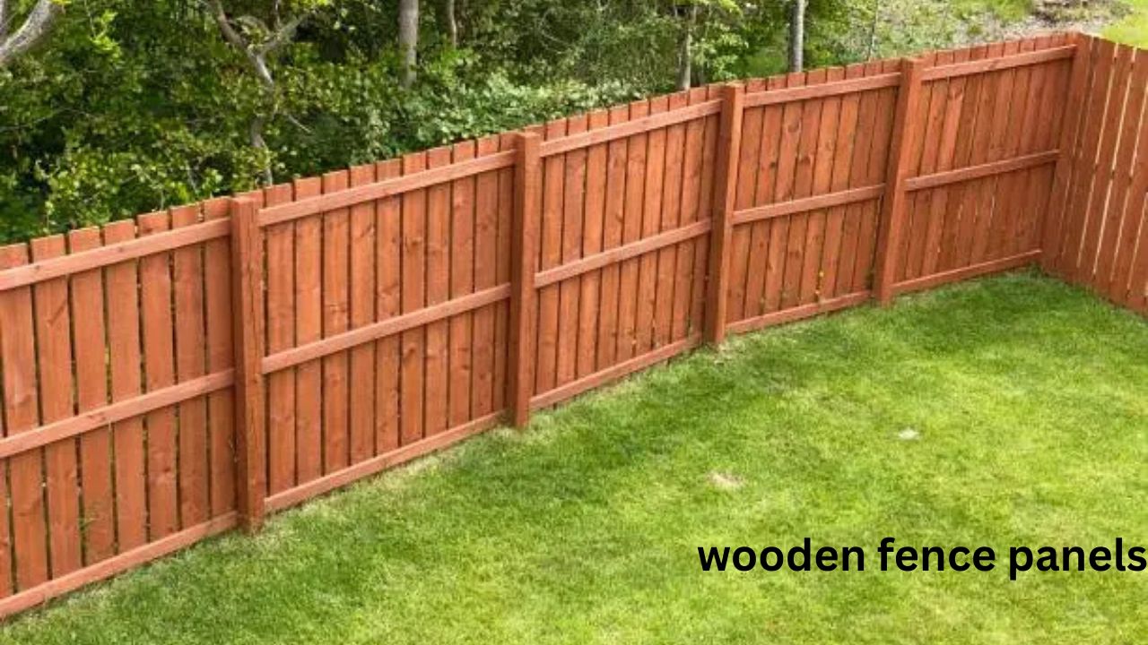 wooden fence panels
