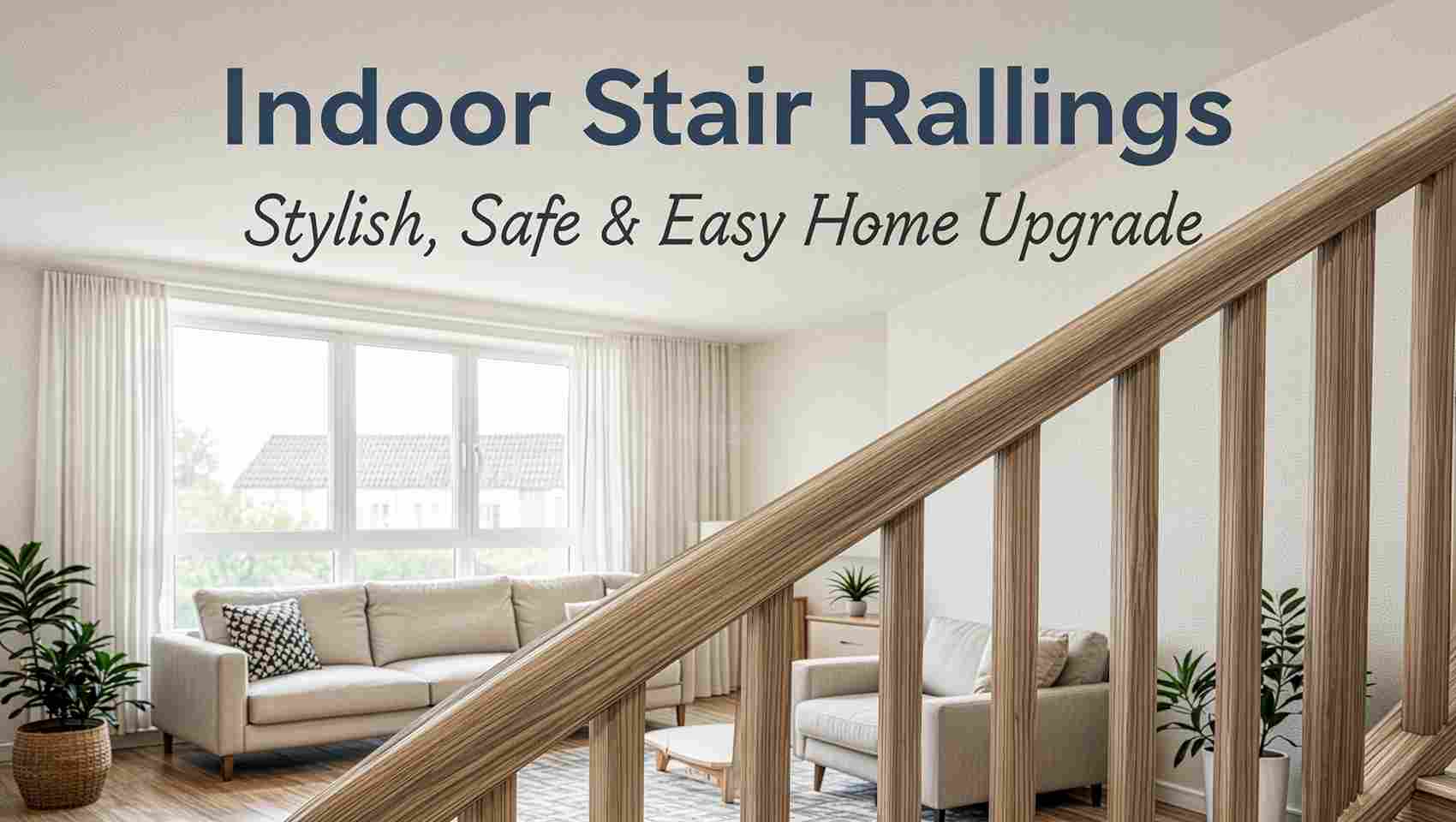 Indoor Stair Railings: Stylish, Safe & Easy Home Upgrade