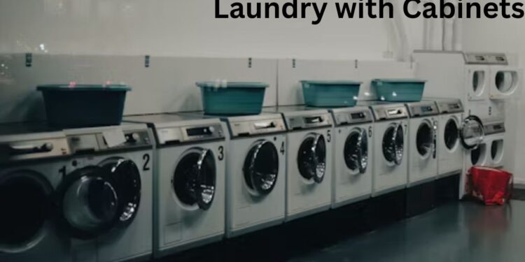 Laundry with Cabinets