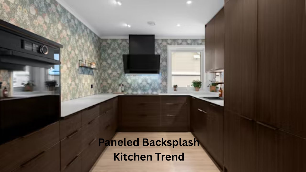 Paneled Backsplash Kitchen Trend