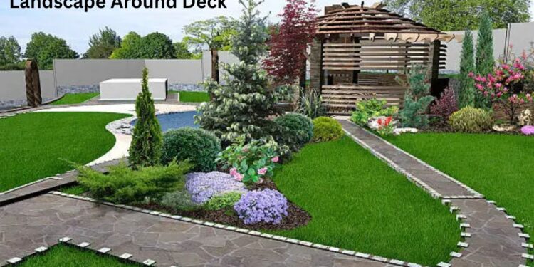 Landscape Around Deck
