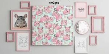 decoration pink chinchilla pattern tw2gte