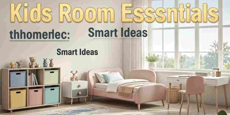 Discover the most important kids room essentials ththomedec parents trust. Learn what your child really needs for sleep, play, safety, and happiness in one easy guide.