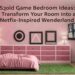 Create a safe, fun, and colorful squid game bedroom for teens and kids. Explore teenage gamer bedroom ideas, video game bedroom decor