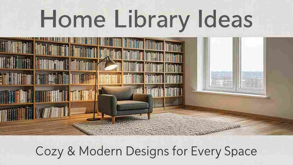 Home Library Ideas: Cozy & Modern Designs for Every Space