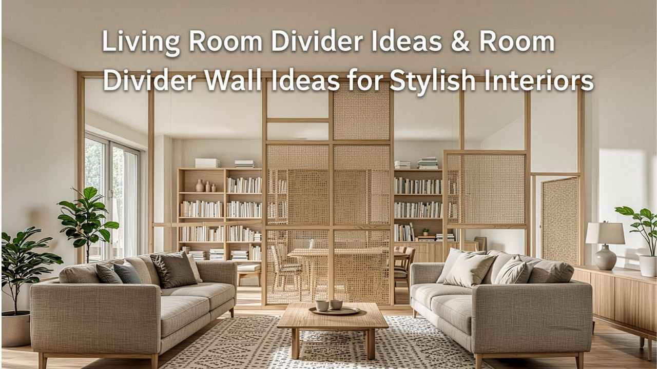 Living Room Divider Ideas & Room Divider Wall Ideas for Stylish Interiors
